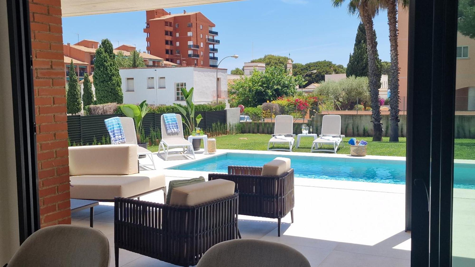 Exclusiva Villa, Lujo Y Descanso Benicassim Exterior photo