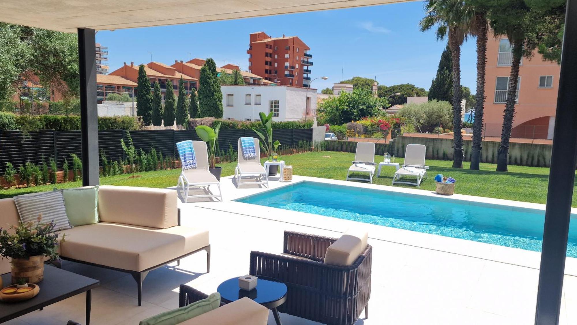 Exclusiva Villa, Lujo Y Descanso Benicassim Exterior photo
